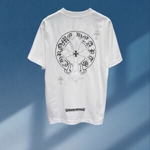 Chrome Hearts Men's Casual Athletic Short Sleeve
